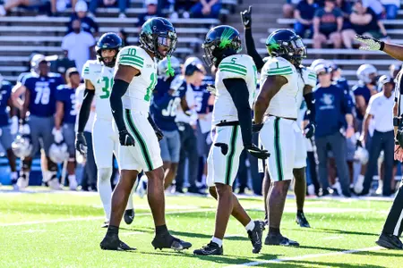 Houston, TX - October 30th, 2021:  
North Texas Mean Green vs Rice Owls at Rice Stadium in Houston, Texas.  (Photo by Manny Flores)
