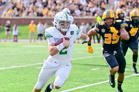 Columbia, MO. - October 9th, 2021:  
North Texas Mean Green vs Missouri Tigers at Faurot Field Stadium in Columbia, Missouri.  (Photo by Manny Flores)