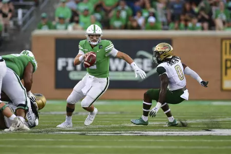 Denton, TX - September 18th, 2021:  
UAB Blazers vs North Texas Mean Green at Apogee Stadium in Denton, Texas.  (Photo by Shane Roper