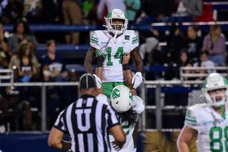 Miami, FL - November 20th, 2021: North Texas Mean Green @ Florida International University at Riccardo Silva Stadium in Miami, FL. (Photo by Manny Flores)