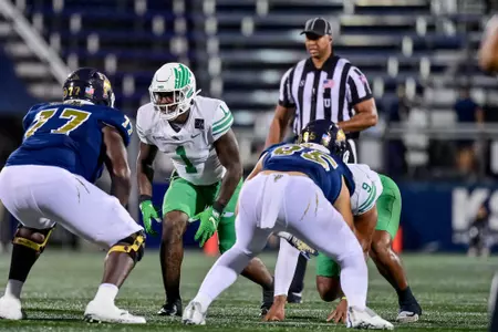 Miami, FL - November 20th, 2021:
North Texas Mean Green @ Florida International University at Riccardo Silva Stadium in Miami, FL. (Photo by Manny Flores)