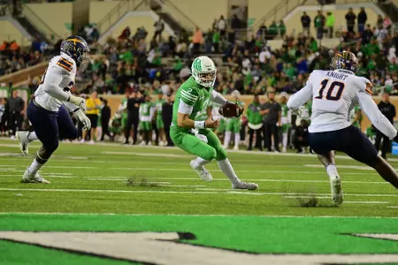 Denton, TX - November 13th, 2021:  
UTEP Miners vs North Texas Mean Green at Apogee Stadium in Denton, Texas.  (Photo by Manny Flores)