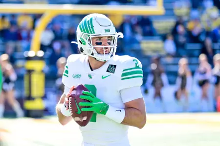 Hattiesburg, MS - November 6th, 2021:  North Texas Mean Green at M. M. Roberts Stadium in Hattiesburg, Mississippi.  (Photo by Manny Flores)