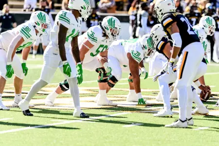Hattiesburg, MS - November 6th, 2021:  North Texas Mean Green at M. M. Roberts Stadium in Hattiesburg, Mississippi.  (Photo by Manny Flores)