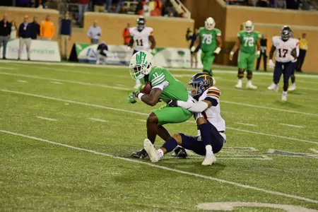 Denton, TX - November 13th, 2021:
UTEP Miners vs North Texas Mean Green at Apogee Stadium in Denton, Texas. (Photo by Manny Flores)
