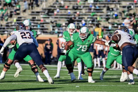 Denton, TX - November 13th, 2021:  
UTEP Miners vs North Texas Mean Green at Apogee Stadium in Denton, Texas.  (Photo by Manny Flores)