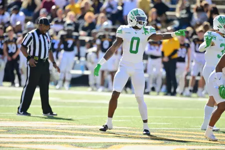 Hattiesburg, MS - November 6th, 2021: North Texas Mean Green at M. M. Roberts Stadium in Hattiesburg, Mississippi. (Photo by Manny Flores)