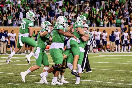 Denton, TX - November 13th, 2021:  
UTEP Miners vs North Texas Mean Green at Apogee Stadium in Denton, Texas.  (Photo by Manny Flores)