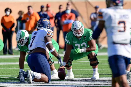 Denton, TX - November 13th, 2021:  
UTEP Miners vs North Texas Mean Green at Apogee Stadium in Denton, Texas.  (Photo by Manny Flores)