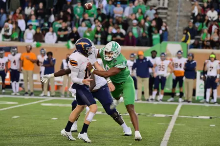 Denton, TX - November 13th, 2021:
UTEP Miners vs North Texas Mean Green at Apogee Stadium in Denton, Texas. (Photo by Manny Flores)