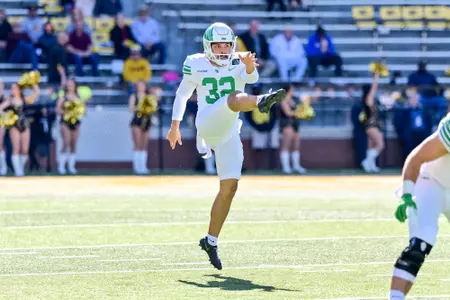 Hattiesburg, MS - November 6th, 2021:
North Texas Mean Green at M. M. Roberts Stadium in Hattiesburg, Mississippi. (Photo by Manny Flores)