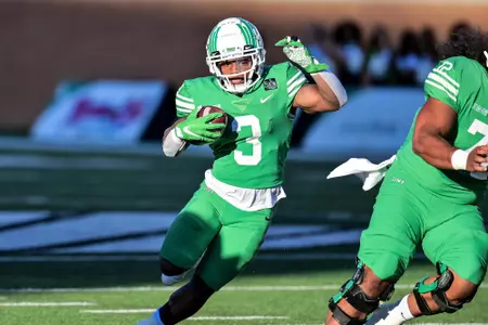 Denton, TX - November 13th, 2021:
UTEP Miners vs North Texas Mean Green at Apogee Stadium in Denton, Texas. (Photo by Manny Flores)