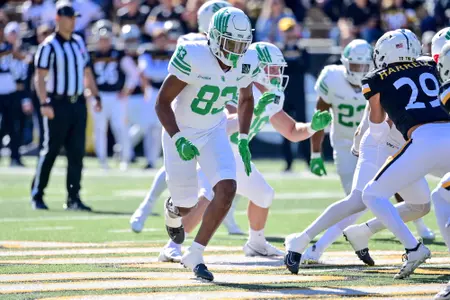Hattiesburg, MS - November 6th, 2021:  
North Texas Mean Green at M. M. Roberts Stadium in Hattiesburg, Mississippi.  (Photo by Manny Flores)