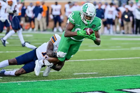 Denton, TX - November 13th, 2021:  
UTEP Miners vs North Texas Mean Green at Apogee Stadium in Denton, Texas.  (Photo by Manny Flores)