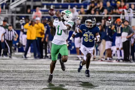 Miami, FL - November 20th, 2021:
North Texas Mean Green @ Florida International University at Riccardo Silva Stadium in Miami, FL. (Photo by Manny Flores)