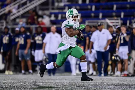 Miami, FL - November 20th, 2021:
North Texas Mean Green @ Florida International University at Riccardo Silva Stadium in Miami, FL. (Photo by Manny Flores)