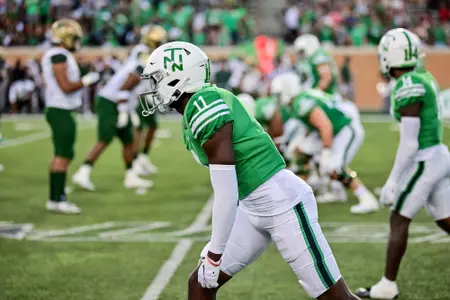 Denton TX - September 18th, 2021:
UAB Blazers vs North Texas Mean Green at Apogee Stadium in Denton, Texas. (Photo by Manny Flores)