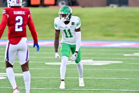 Ruston, La. September 25th, 2021: - NCAA football game between North Texas Mean Green vs Louisiana Tech Bulldogs at Joe Aillet Stadium in Ruston, La.
(Photo Credit):
Mean Green Sports/Manny Flores