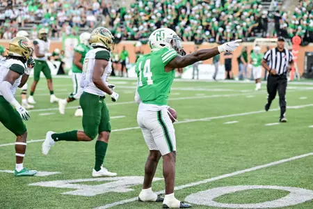 Denton TX - September 18th, 2021:
UAB Blazers vs North Texas Mean Green at Apogee Stadium in Denton, Texas. (Photo by Manny Flores)