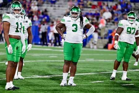Ruston, La. September 25th, 2021: - NCAA football game between North Texas Mean Green vs Louisiana Tech Bulldogs at Joe Aillet Stadium in Ruston, La.
(Photo Credit):
Mean Green Sports/Manny Flores