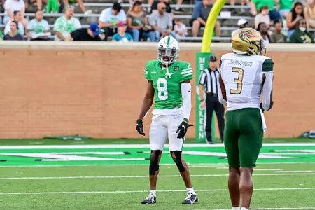 Denton TX - September 18th, 2021:
UAB Blazers vs North Texas Mean Green at Apogee Stadium in Denton, Texas. (Photo by Manny Flores)