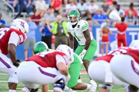 Ruston, La. September 25th, 2021: - NCAA football game between North Texas Mean Green vs Louisiana Tech Bulldogs at Joe Aillet Stadium in Ruston, La.
(Photo Credit):
Mean Green Sports/Manny Flores