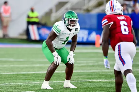 Ruston, La. September 25th, 2021: - NCAA football game between North Texas Mean Green vs Louisiana Tech Bulldogs at Joe Aillet Stadium in Ruston, La.
(Photo Credit):
Mean Green Sports/Manny Flores