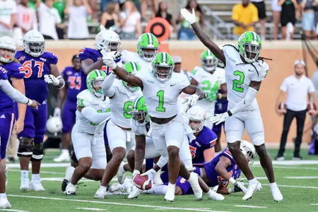 DENTON, TX - September 4th:
Northwestern State Demons vs North Texas Mean Green Football at Apogee Stadium in Denton, Texas. (Photo by Manny Flores)