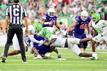 DENTON, TX - September 4th:
Northwestern State Demons vs North Texas Mean Green Football at Apogee Stadium in Denton, Texas. (Photo by Manny Flores)
