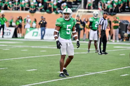 Denton TX - September 18th, 2021:  
UAB Blazers vs North Texas Mean Green at Apogee Stadium in Denton, Texas.  (Photo by Manny Flores)