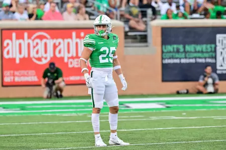 Denton TX - September 18th, 2021:  
UAB Blazers vs North Texas Mean Green at Apogee Stadium in Denton, Texas.  (Photo by Manny Flores)