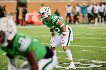 Denton TX - September 18th, 2021:  
UAB Blazers vs North Texas Mean Green at Apogee Stadium in Denton, Texas.  (Photo by Manny Flores)