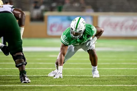 Denton TX - September 18th, 2021:
UAB Blazers vs North Texas Mean Green at Apogee Stadium in Denton, Texas. (Photo by Manny Flores)