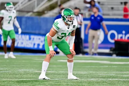 Ruston, La. September 25th, 2021: - NCAA football game between North Texas Mean Green vs Louisiana Tech Bulldogs at Joe Aillet Stadium in Ruston, La.
(Photo Credit):
Mean Green Sports/Manny Flores
