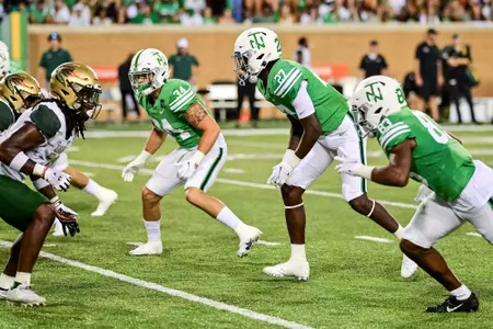 Denton TX - September 18th, 2021:
UAB Blazers vs North Texas Mean Green at Apogee Stadium in Denton, Texas. (Photo by Manny Flores)