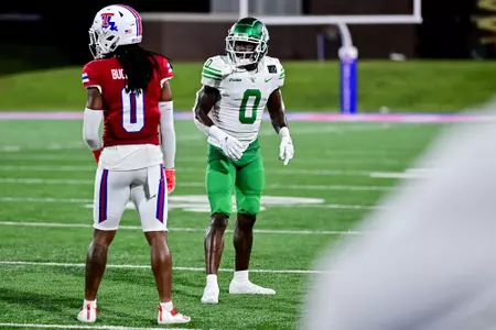 Ruston, La. September 25th, 2021: - NCAA football game between North Texas Mean Green vs Louisiana Tech Bulldogs at Joe Aillet Stadium in Ruston, La.
(Photo Credit):
Mean Green Sports/Manny Flores
