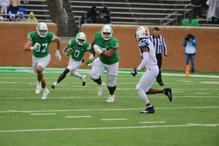 Denton, TX - November 27th, 2021:
UTSA Roadrunners vs North Texas Mean Green at Apogee Stadium in Denton, Texas. (Photo by Manny Flores)