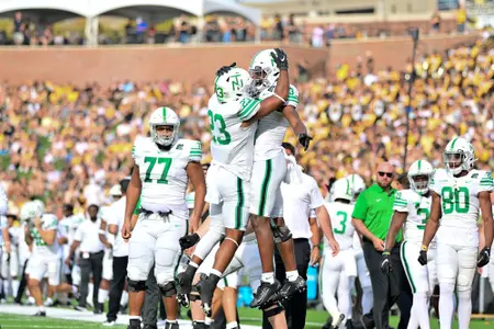 Columbia, MO. - October 9th, 2021:  
North Texas Mean Green vs Missouri Tigers at Faurot Field Stadium in Columbia, Missouri.  (Photo by Manny Flores)