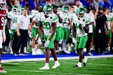 Ruston, La. September 25th, 2021: - NCAA football game between North Texas Mean Green vs Louisiana Tech Bulldogs at Joe Aillet Stadium in Ruston, La.
(Photo Credit):
Mean Green Sports/Manny Flores