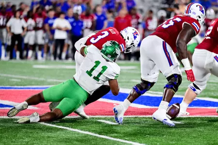 Ruston, La. September 25th, 2021: - NCAA football game between North Texas Mean Green vs Louisiana Tech Bulldogs at Joe Aillet Stadium in Ruston, La.
(Photo Credit):
Mean Green Sports/Manny Flores