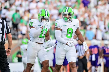 DENTON, TX - September 4th:
Northwestern State Demons vs North Texas Mean Green Football at Apogee Stadium in Denton, Texas. (Photo by Manny Flores)