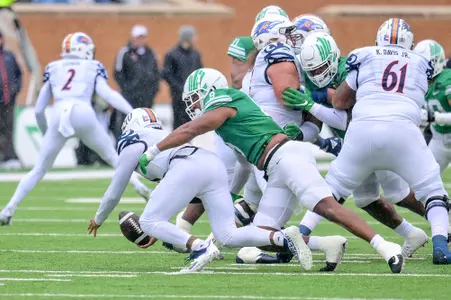 Denton, TX - November 27th, 2021:
UTSA Roadrunners vs North Texas Mean Green at Apogee Stadium in Denton, Texas. (Photo by Manny Flores)
