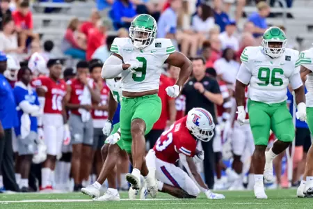 Ruston, La. September 25th, 2021: - NCAA football game between North Texas Mean Green vs Louisiana Tech Bulldogs at Joe Aillet Stadium in Ruston, La.
(Photo Credit):
Mean Green Sports/Manny Flores