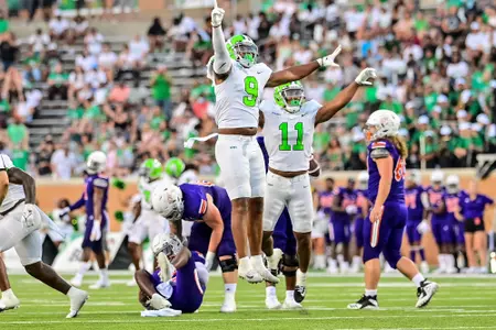 DENTON, TX - September 4th:
Northwestern State Demons vs North Texas Mean Green Football at Apogee Stadium in Denton, Texas. (Photo by Manny Flores)