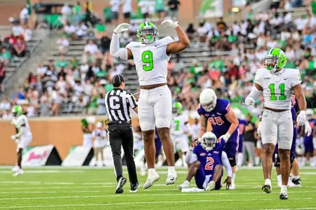 DENTON, TX - September 4th:
Northwestern State Demons vs North Texas Mean Green Football at Apogee Stadium in Denton, Texas. (Photo by Manny Flores)