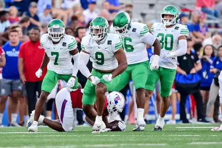 Ruston, La. September 25th, 2021: - NCAA football game between North Texas Mean Green vs Louisiana Tech Bulldogs at Joe Aillet Stadium in Ruston, La.
(Photo Credit):
Mean Green Sports/Manny Flores