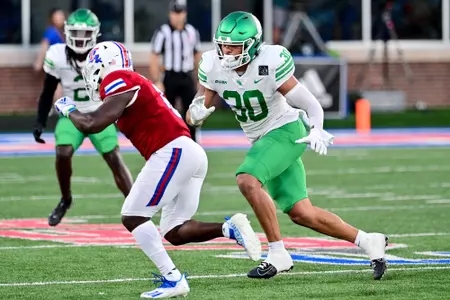 Ruston, La.  September 25th, 2021:  - NCAA football game between North Texas Mean Green vs Louisiana Tech Bulldogs at Joe Aillet Stadium in Ruston, La.
(Photo Credit):
Mean Green Sports/Manny Flores
