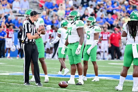 Ruston, La.  September 25th, 2021:  - NCAA football game between North Texas Mean Green vs Louisiana Tech Bulldogs at Joe Aillet Stadium in Ruston, La.
(Photo Credit):
Mean Green Sports/Manny Flores