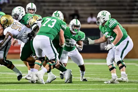 Denton TX - September 18th, 2021:  
UAB Blazers vs North Texas Mean Green at Apogee Stadium in Denton, Texas.  (Photo by Manny Flores)