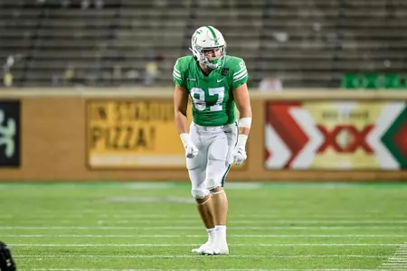 Denton TX - September 18th, 2021:
UAB Blazers vs North Texas Mean Green at Apogee Stadium in Denton, Texas. (Photo by Manny Flores)